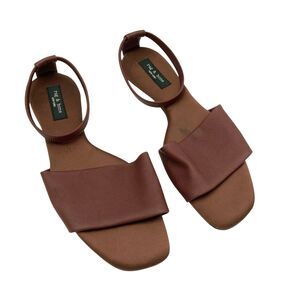 Rag & Bone Ellory Foldable Sandal In Rust Size 37.5 US Size 7